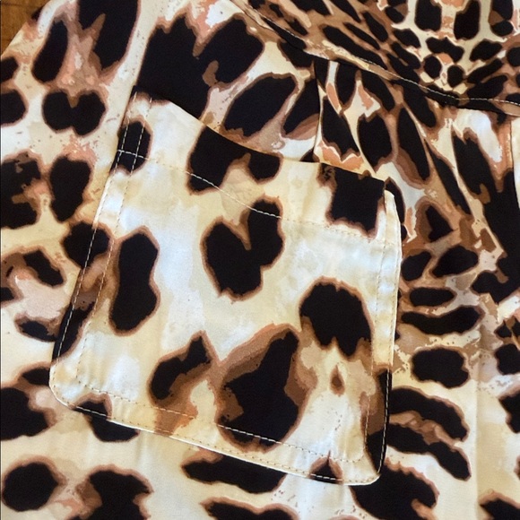 gorgeous Leopard Halter Romper - Brown & Black - Picture 5 of 15